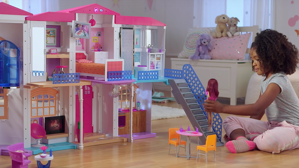 barbie dream house commercial